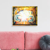 Toile Mains de guérison (Insitu(Salon))