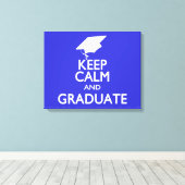 Toile Maintenez le calme et la maîtrise (Insitu (Plancher de Bois))