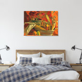 Toile Maïs et Oranges, peinture à vie morte (Insitu(Chambre))