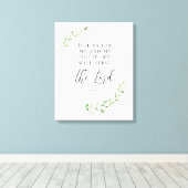 Toile Mais pour moi et ma maison, nous servirons le Seig (Insitu (Plancher de Bois))