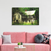 Toile Maison abandonnée (Insitu(Salon))