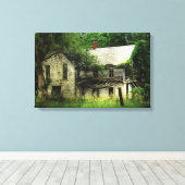 Toile Maison abandonnée (Insitu (Plancher de Bois))