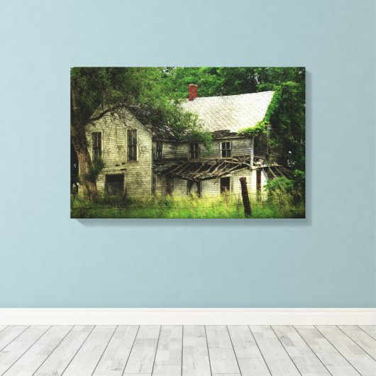 Toile Maison abandonnée (Insitu (Plancher de Bois))