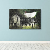 Toile Maison abandonnée (Insitu (Plancher de Bois))