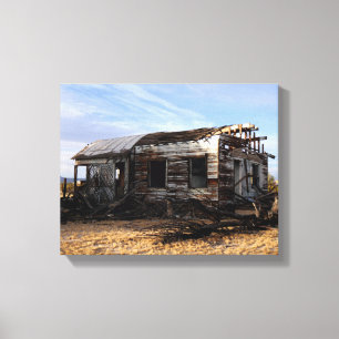 Toile Maison Abandonnée À Kelso, Californie