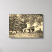 Toile Maison abandonnée de l'Iowa (Recto)