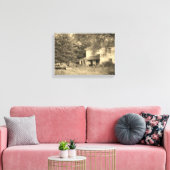 Toile Maison abandonnée de l'Iowa (Insitu(Salon))