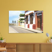 Toile Maison au bord de la route (Insitu(Salon))