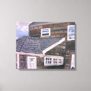 Toile Maison classique de Hamptons par Aaron Monet