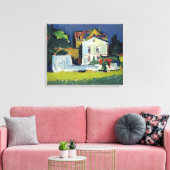 Toile Maison dans un paysage (Insitu(Salon))