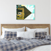 Toile Maison de bloc russe à St. Michael, Alaska (Insitu(Chambre))