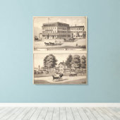 Toile Maison de Brattleboro (Insitu (Plancher de Bois))