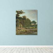 Toile Maison de campagne (Insitu (Plancher de Bois))