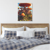Toile Maison de champignons (Insitu(Chambre))