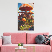 Toile Maison de champignons (Insitu(Salon))
