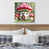 Toile Maison de champignons enchanteresse - Conte d'orfè (Insitu(Chambre))