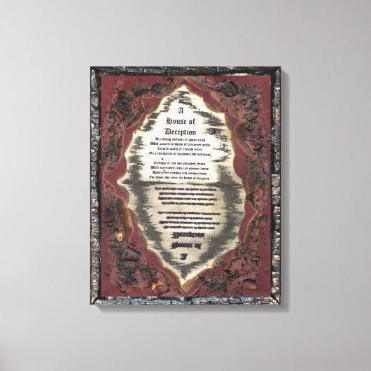 Toile Maison de la tromperie (Recto)