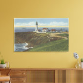 Toile Maison de lumière de Yaquina sur la Tête de Yaquin (Insitu(Salon))