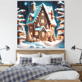 Toile Maison de pain d'épices (Insitu(Chambre))