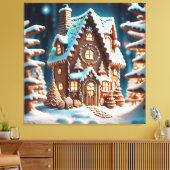 Toile Maison de pain d'épices (Insitu(Salon))