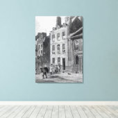 Toile Maison de Sir Isaac Newton (Insitu (Plancher de Bois))