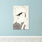 Toile Maison de thé à Ryogoku (Insitu (Plancher de Bois))