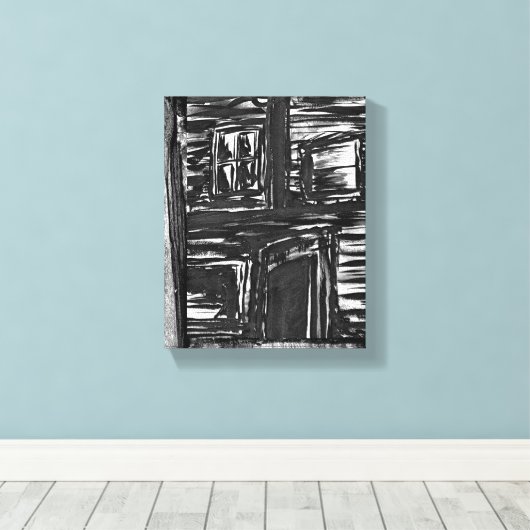 Toile Maison de Torment (Insitu (Plancher de Bois))