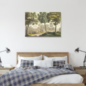 Toile Maison de Washington à Mount Vernon, de 'Le Costu (Insitu(Chambre))