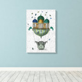 Toile Maison des papillons (Insitu (Plancher de Bois))