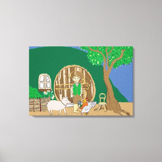 Toile Maison douce maison (Recto)