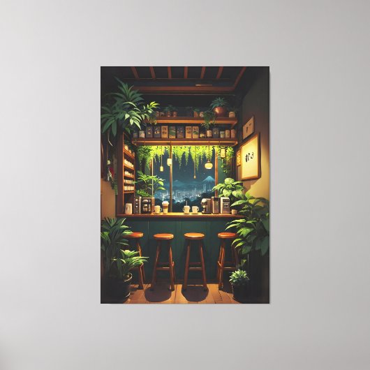 Toile Maison du café de Tokyo (Recto)