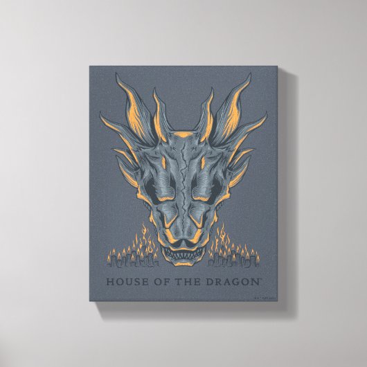 Toile MAISON DU DRAGON | Altar à bougie de Balerion (Recto)