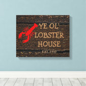 Toile Maison du homard (Insitu (Plancher de Bois))