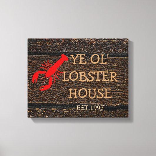 Toile Maison du homard (Recto)