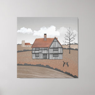 Toile Maison du lièvre