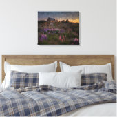 Toile Maison entre lavande (Insitu(Chambre))