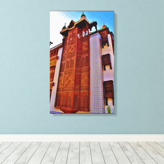 Toile Maison historique (Insitu (Plancher de Bois))