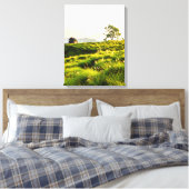 Toile Maison isolée et arbre isolé (Insitu(Chambre))