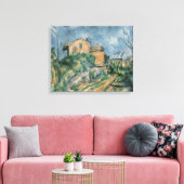 Toile Maison Maria - Paul Cezanne - c1895 (Insitu(Salon))