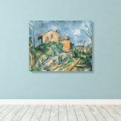 Toile Maison Maria - Paul Cezanne - c1895 (Insitu (Plancher de Bois))