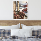 Toile Maison pour les vacances (Insitu(Chambre))