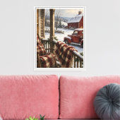 Toile Maison pour les vacances (Insitu(Salon))