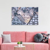 Toile Maisons à colombages en Freudenberg, Allemagne (Insitu(Salon))