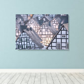 Toile Maisons à colombages en Freudenberg, Allemagne (Insitu (Plancher de Bois))