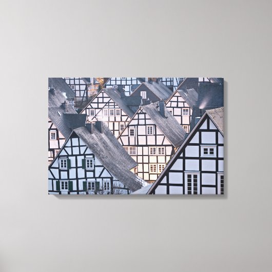 Toile Maisons à colombages en Freudenberg, Allemagne (Recto)