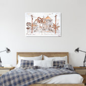 Toile Maisons de conques de style victorien | Key West,  (Insitu(Chambre))