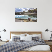 Toile Maisons Et Bateaux Le Long De L'Eau (Insitu(Chambre))