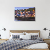 Toile Maisons sur pilotis Palafito, vue élevée (Insitu(Chambre))