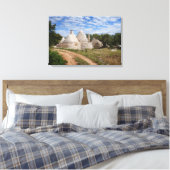 Toile Maisons Trulli dans les Pouilles/Pouilles (Insitu(Chambre))