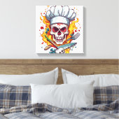 Toile Maître de cuisine crâne (Insitu(Chambre))